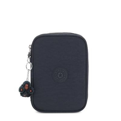 Kipling 100 Pens Makeup Bags Navy | USG3232KI