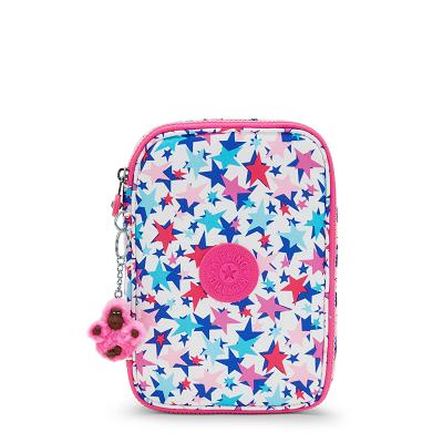 Kipling 100 Pens Makeup Bags Pink | USO3070KI