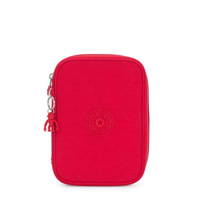 Kipling 100 Pens Makeup Bags Red | USS3151KI