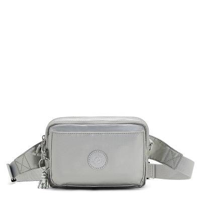 Kipling Abanu Multi Metallic Handbags Silver | USX3134KI