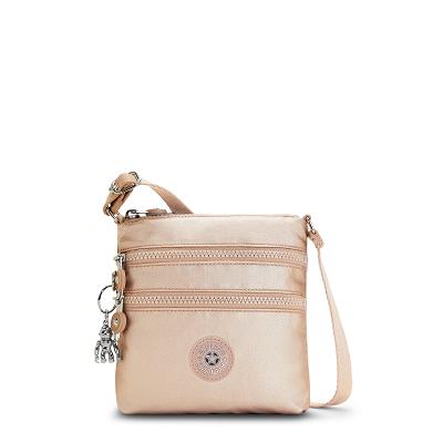 Kipling Alvar Extra Small Metallic Handbags Gold Metal | USN3242KI