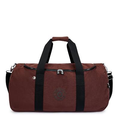 Kipling Argus Medium Gym Bags Dark Red | USF3153KI