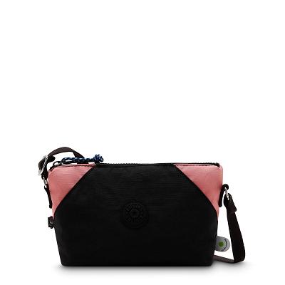 Kipling Art Extra Small Crossbody Bags Black Pink | USL2794KI