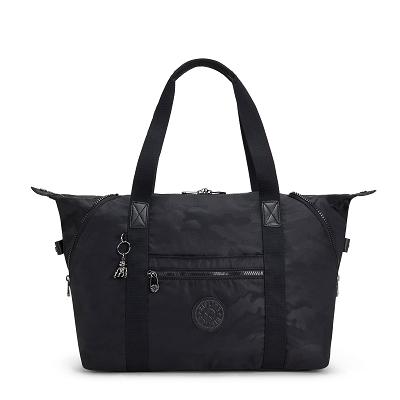 Kipling Art Medium Tote Bags Black Camo | USH2973KI