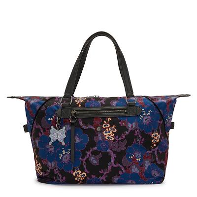 Kipling Art Medium Tote Bags Black Camo | USP2811KI