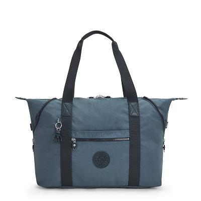 Kipling Art Medium Tote Bags Navy Grey | USF2919KI