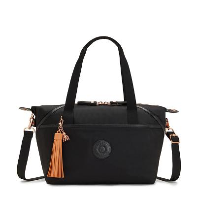 Kipling Art Organized Tote Bags Rose Black | USW3115KI