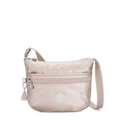 Kipling Arto Small Crossbody Bags Metal | USM2983KI