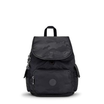 Kipling City Pack Small Fashion Backpacks Black Camo | USF2555KI