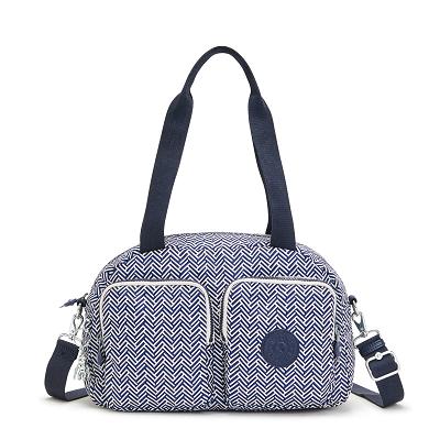 Kipling Cool Defea Shoulder Bags Blue white | USP2265KI