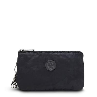Kipling Creativity Large Makeup Bags Black Camo | USP2291KI