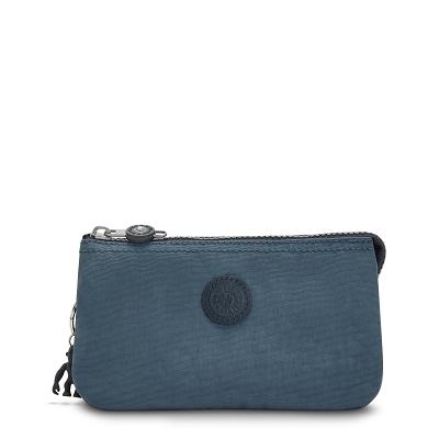 Kipling Creativity Large Pencil Cases Navy Grey | USF2893KI