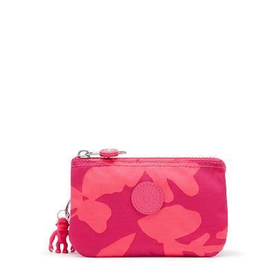 Kipling Creativity Small Makeup Bags Coral Flower | USG2764KI