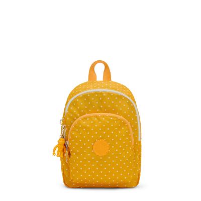 Kipling Curtis Compact Fashion Backpacks Yellow | USX2718KI