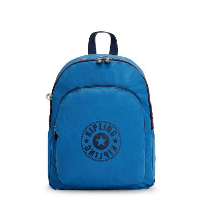Kipling Curtis Medium Travel Backpacks Blue | UST2546KI