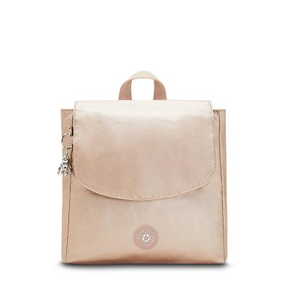 Kipling Dannie Fashion Backpacks Gold Metal | USN2826KI