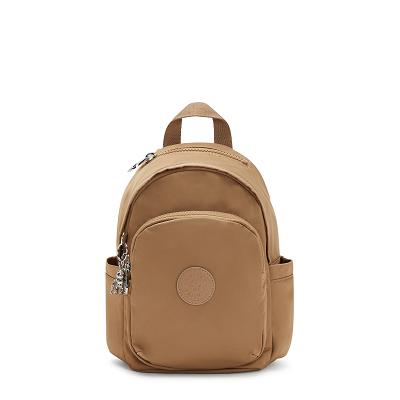 Kipling Delia Mini Fashion Backpacks Khaki | USU2886KI