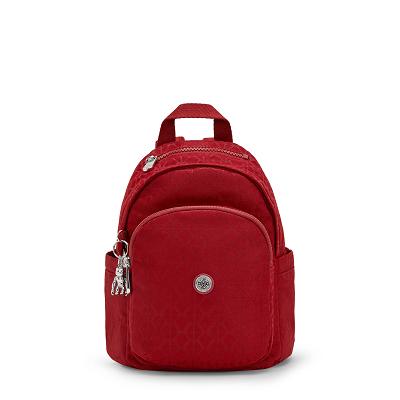 Kipling Delia Mini Travel Backpacks Red | USL2742KI