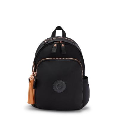 Kipling Delia Travel Backpacks Rose Black | USO2654KI