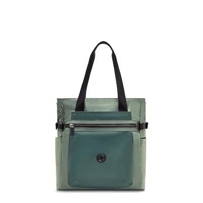 Kipling Faiza Shoulder Bags Green | USZ2873KI