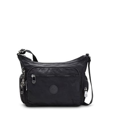 Kipling Gabbie Small Crossbody Bags Black Camo | USD2424KI