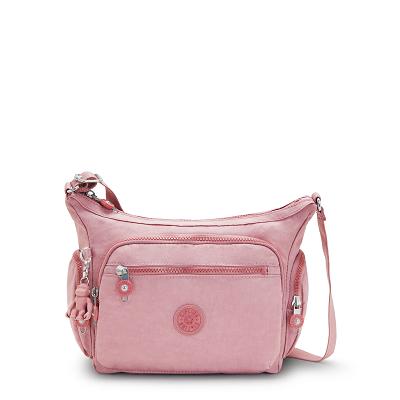 Kipling Gabbie Small Crossbody Bags Lavender Pink | UST2390KI