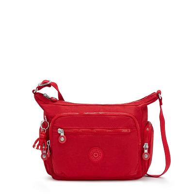 Kipling Gabbie Small Crossbody Bags Red | USN2228KI