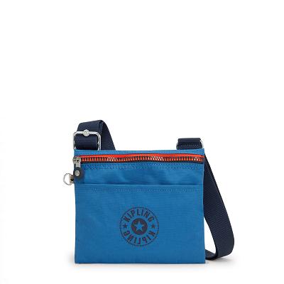 Kipling Gib Crossbody Bags Blue | UST2728KI