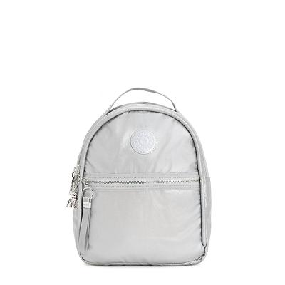 Kipling Kae Travel Backpacks Silver | USG3154KI