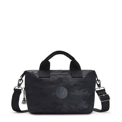 Kipling Kala Mini Crossbody Bags Black Camo | UST3248KI