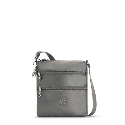 Kipling Keiko Mini Bags Grey Metal | USR3091KI