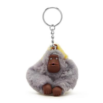 Kipling Mom And Baby Keychains Grey | USI2471KI