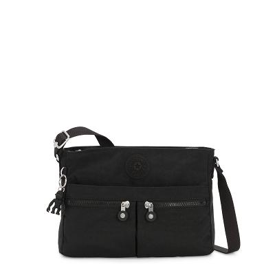 Kipling New Angie Crossbody Bags Black | USI2783KI