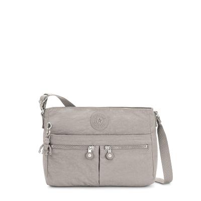 Kipling New Angie Crossbody Bags Grey | USO2810KI