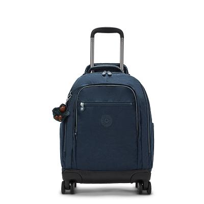 Kipling New Zea Rolling Backpacks Blue | USW2387KI