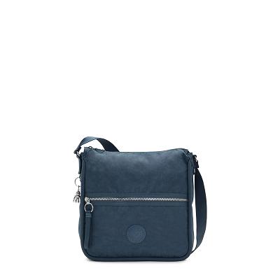 Kipling Oswin Shoulder Bags Navy Grey | USK2169KI