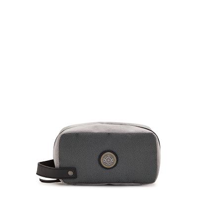 Kipling Riaz Toiletry Bags Grey Black | UST2962KI
