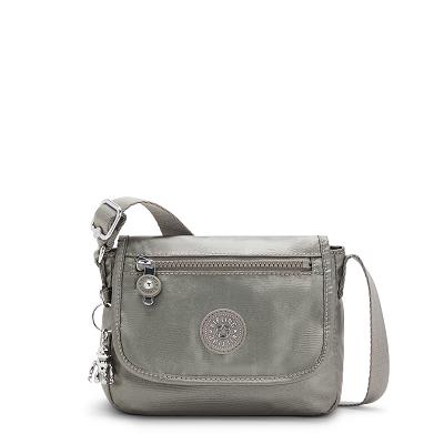 Kipling Sabian Mini Bags Grey Metal | USC2563KI