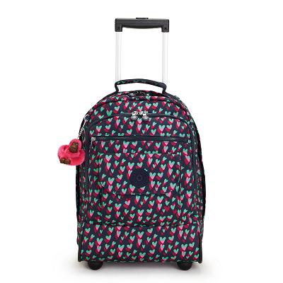 Kipling Sanaa Rolling Backpacks Multicolor | USA2448KI