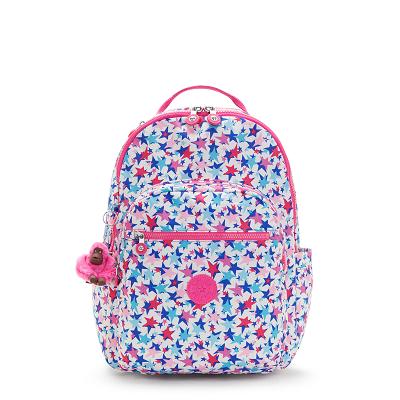 Kipling Seoul Large Laptop Backpacks Pink | USK3131KI