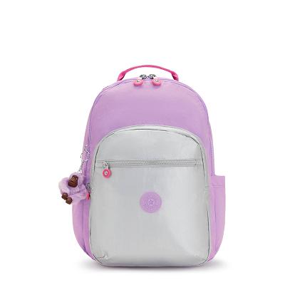 Kipling Seoul Large Laptop Backpacks Purple | USO3174KI