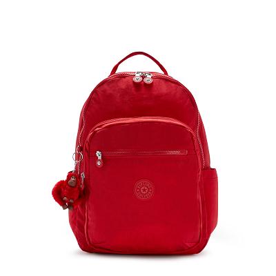 Kipling Seoul Large Laptop Backpacks Red | USN2150KI
