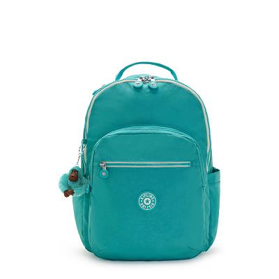 Kipling Seoul Large Laptop Backpacks Turquoise | USI3147KI